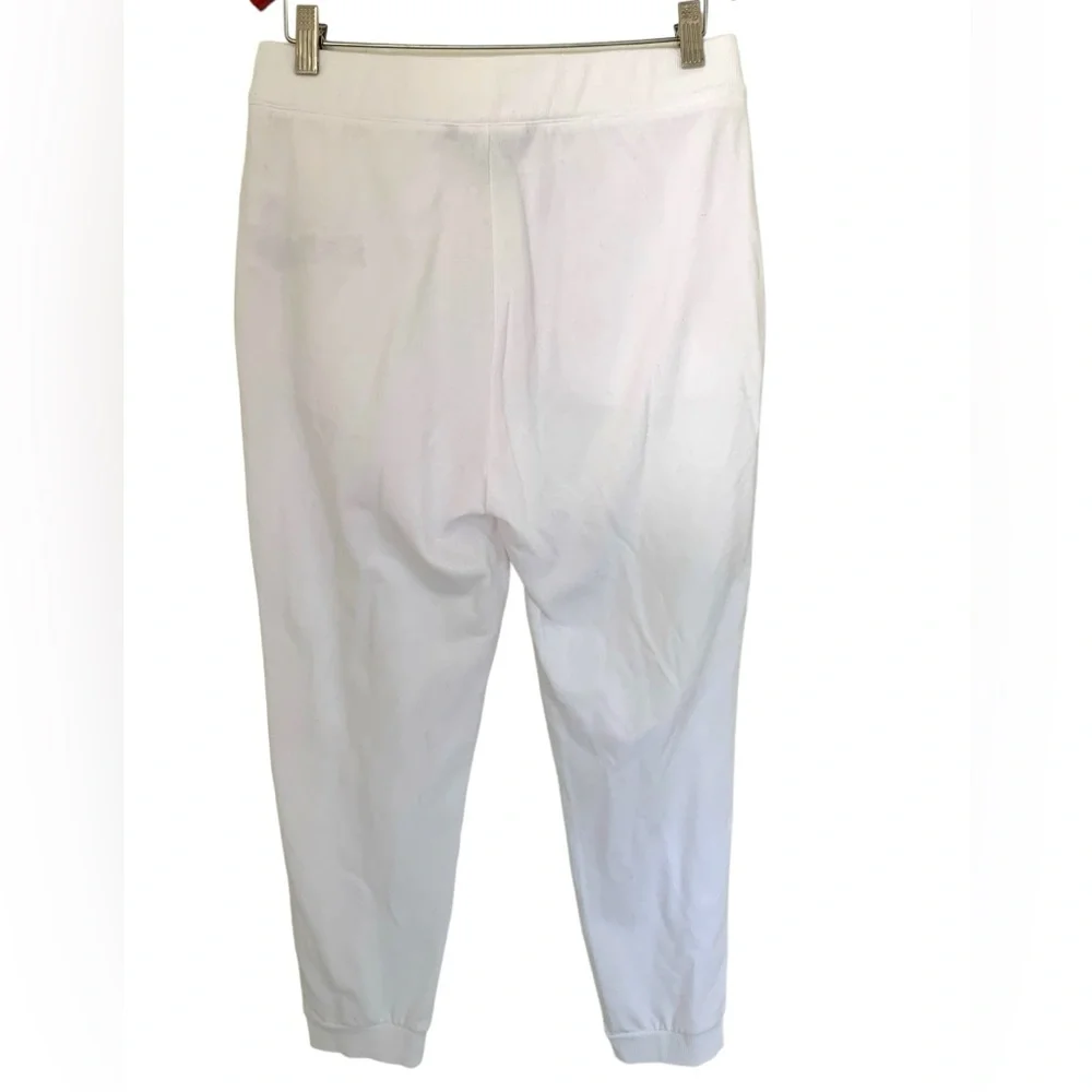 Armani Exchange Bedazzled Joggers White Size M - Picture 2 of 5